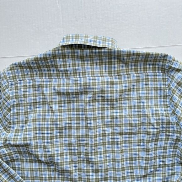 Barbour Button Down Shirt Men's Size M Tailored Fit Plaid Soft Brushed Fabric - Picture 4 of 9